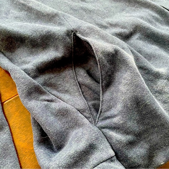 Bauer Hockey Team Fleece Hoodie Size Medium in Navy Blue - Picture 4 of 7